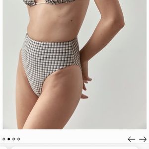 High Waisted Swim Bottom